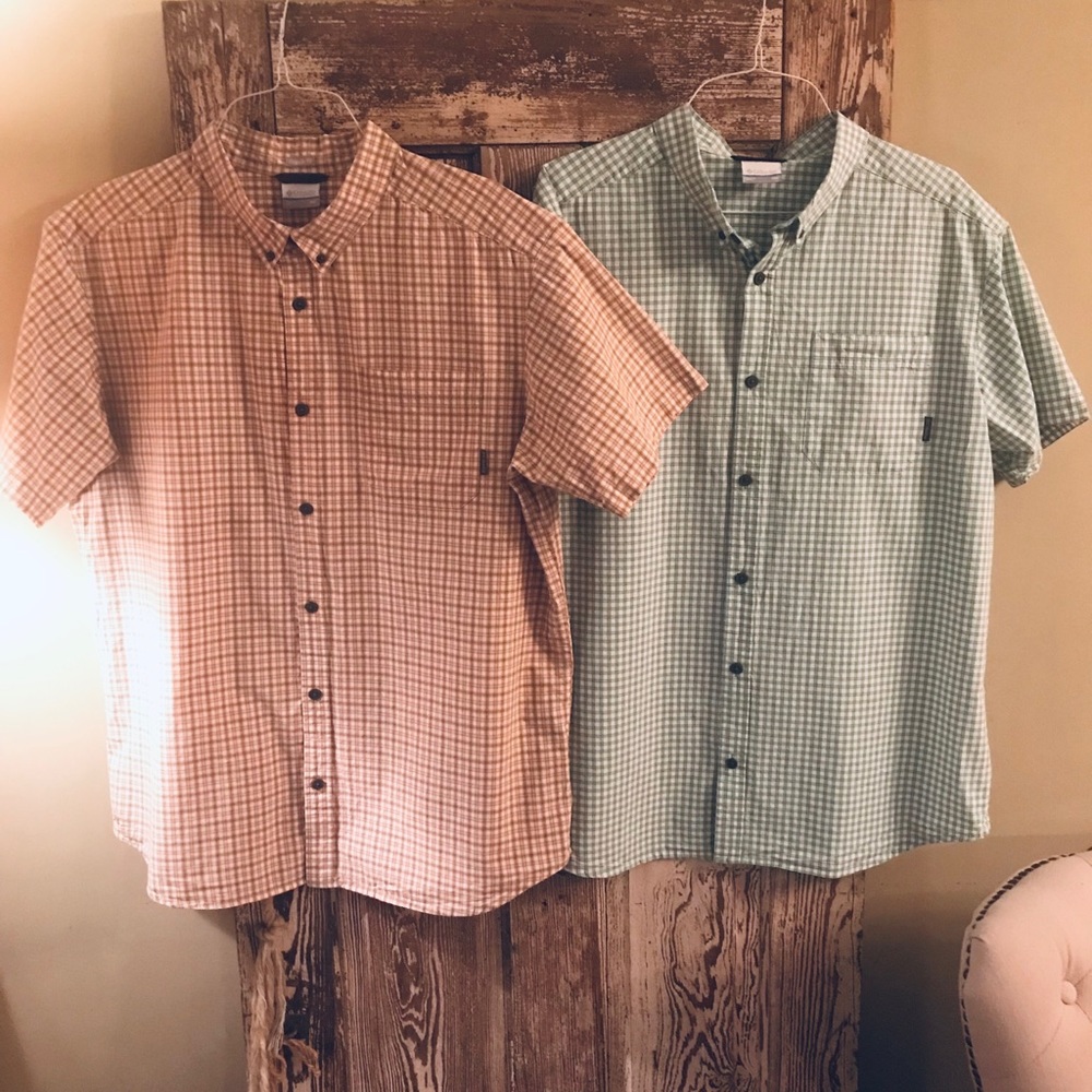 Columbia SS shirts , XXL , EXCELLENT shape 🔥Lot 2